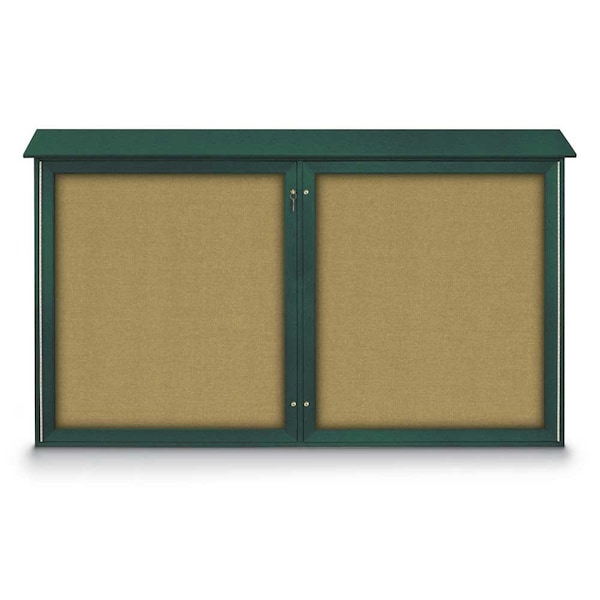 Open Faced Traditional Rounded Corkboard